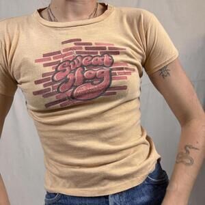 Vintage “Sweat Hog – Up Your Nose With a Rubber Hose” Tee